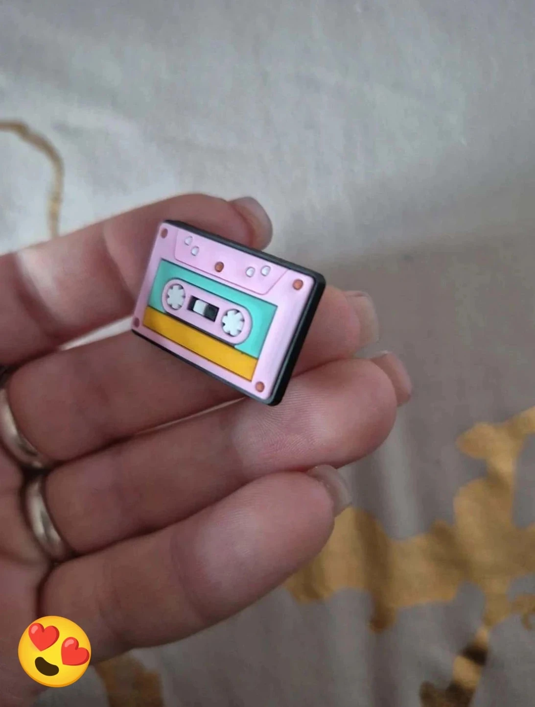 Vintage cassette pins – photo 3